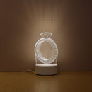 ABAJUR 3D LED-CRIATIVE